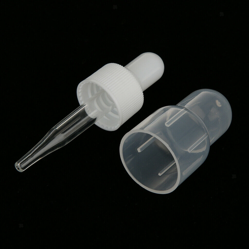 2x 2pcs 35ml Travel Refillable Dropper Bottles Container