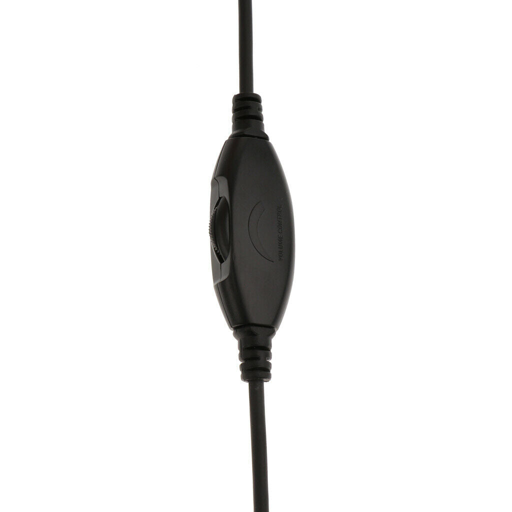 Ear Noise Canceling Call Center Office Headset with 2.5mm Adapter Cable