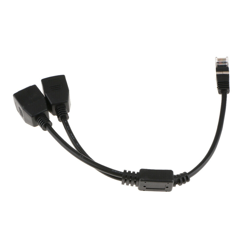 prettyia  Male to 2 Female Splitter Adapter Connector Cable Adapter