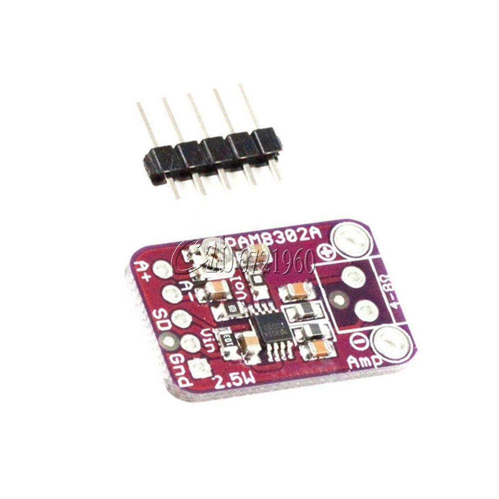 PAM8302 2.5W D-Class Audio Power Mono Amplifier Module Development Board 5.5V
