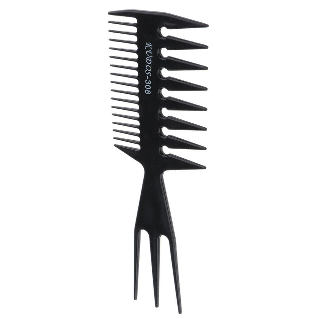 2 Pieces Afro Kinky Hair Styling 3 in 1 Multifunctional Insert Comb