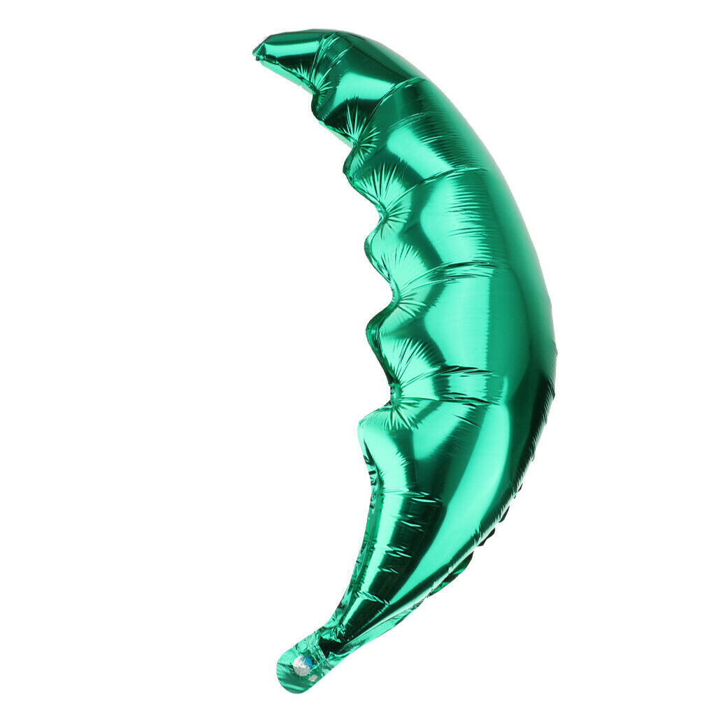 20x Aluminium Foil Balloons Hawaiian Luau Birthday Wedding Ornaments Green