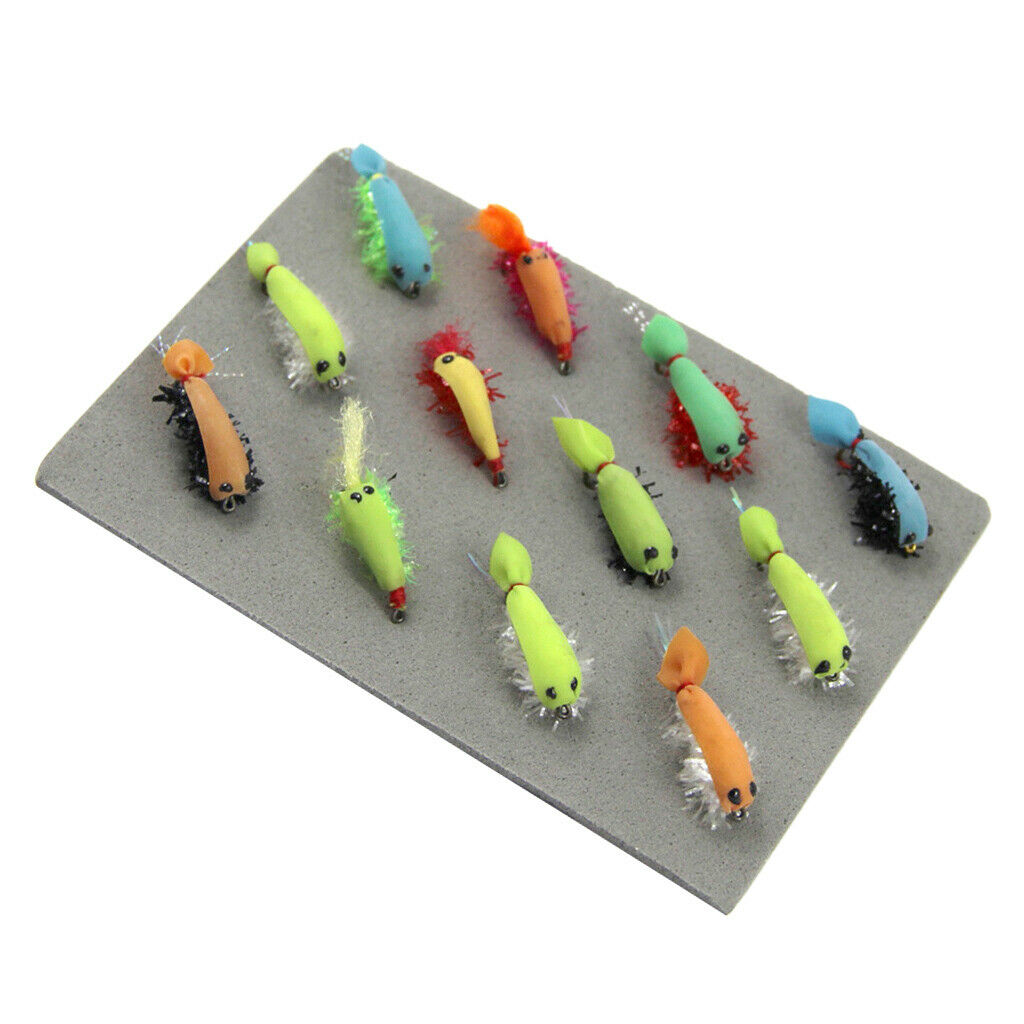 12pcs ,  Fly   Fishing   Lures   Shrimp   Flies   Trout   Salmon   Flies