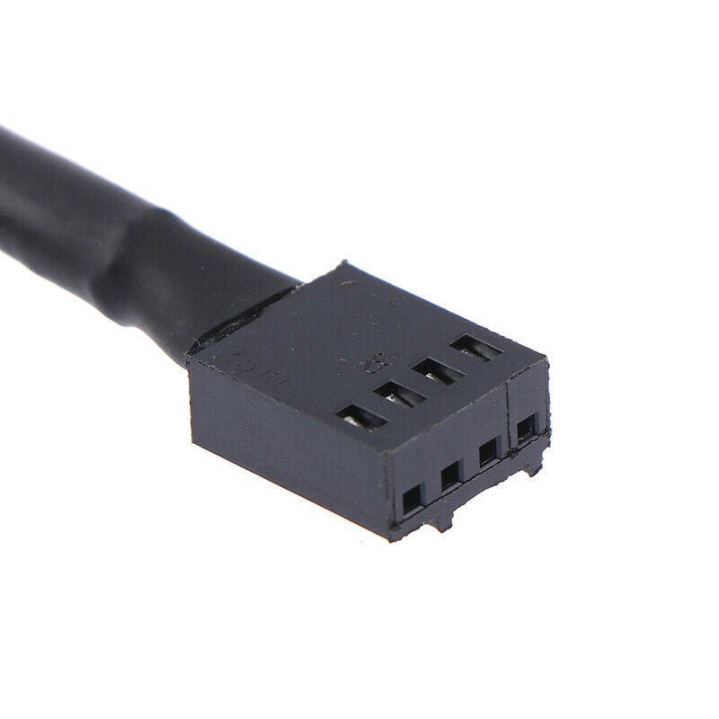2pcs 4 Pin PWM Connector Case Fan Extension Power Cable for Compure C.l8
