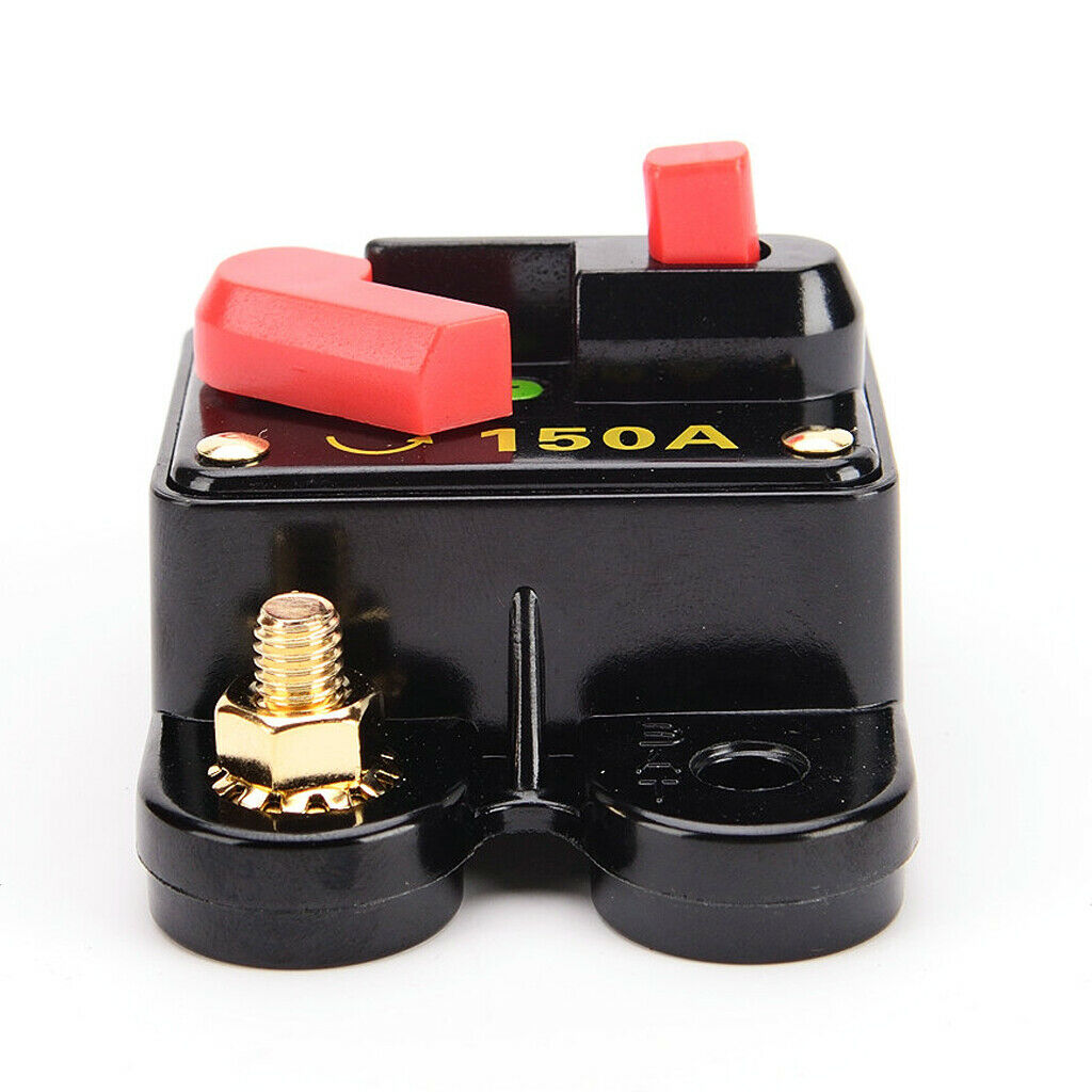 Pack of 2 100/ 150 Amp Circuit Breaker with Manual Reset for Trolling Motor Auto