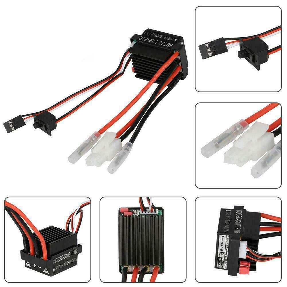 High Voltage Waterproof 320A Brushed ESC Speed Controller Boat Car For RC J5Y6