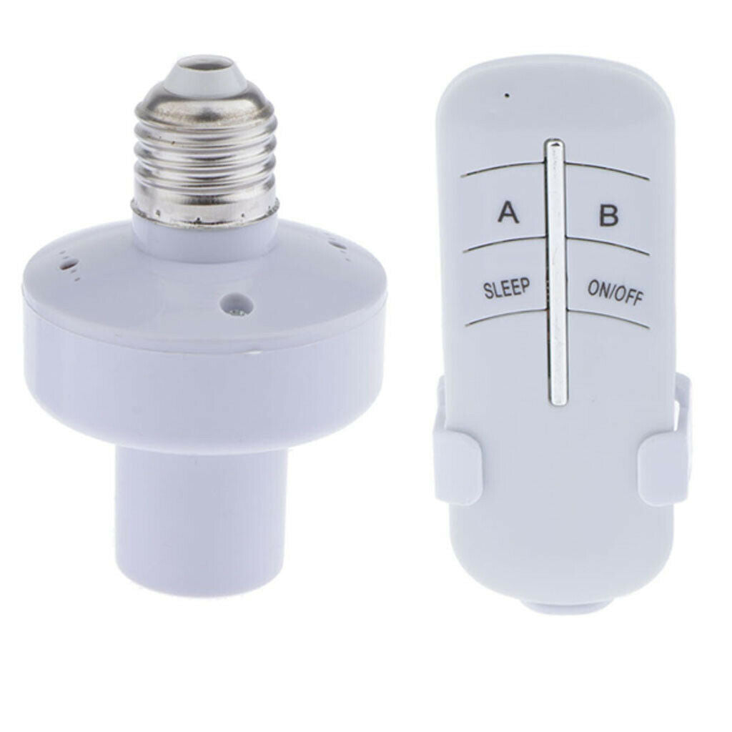 E27 Remote Control Lamp Head* Remote Control E27 Lamp Holder Home Mall