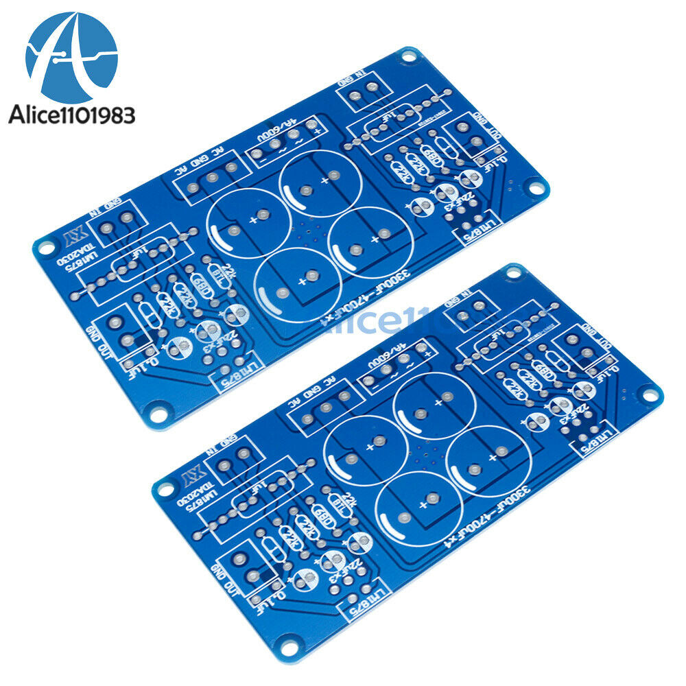 2PCS LM675 LM1875T TDA2030 TDA2030A Audio Power Amplifier PCB Board for DIY