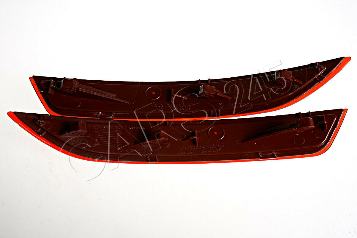Rear Bumper Reflectors Left+Right PAIR Fits VW Jetta Vento 2011-