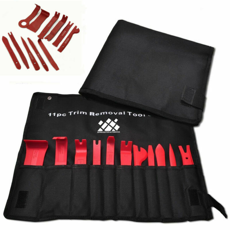 11 Pcs Car Trim Door Panel Dash Centre Console Install Removal Remover Pry Tool