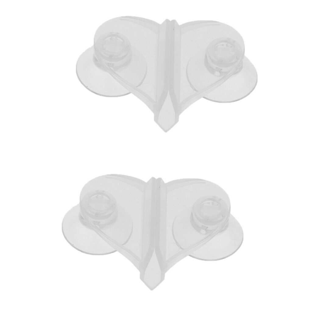 2set Silicone Plastic Aquarium Breeding Separator Fish Tank Divider Sheet Holder