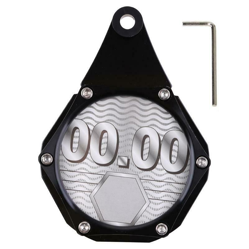 New Waterproof Scooters Quad Bikes Mopeds ATV Motorcycle Tax Disc Plate Holder