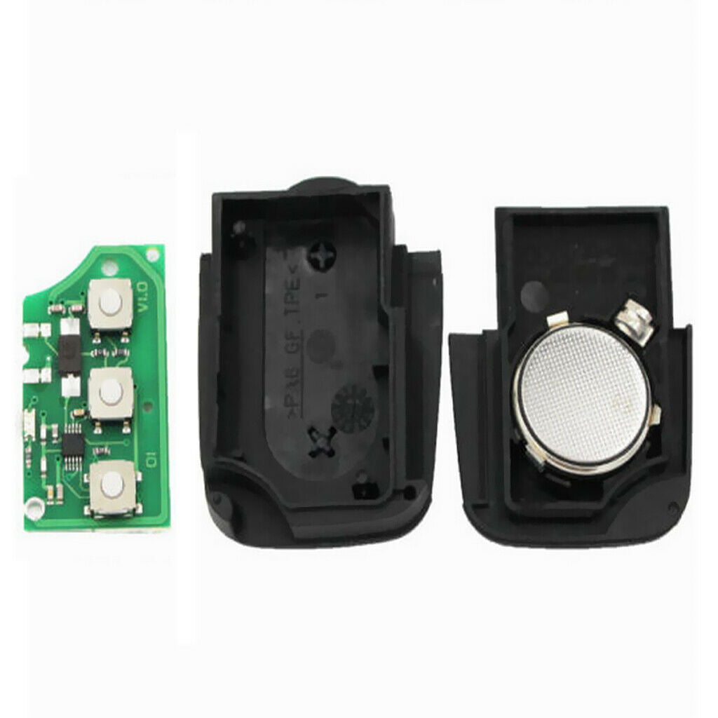 Car Remote Key Fob 433MHz ID48 Chip w/ HU66 Blade 4D0837231K for Audi A6 TT