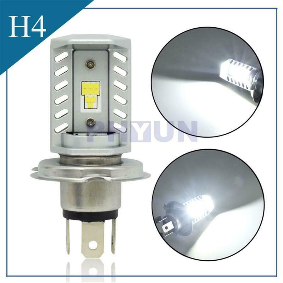 LED Motorcycle Headlight Hi/Lo 6500K 1600LM HB2 CSP 9SMD Bulb 12V/24V Universal