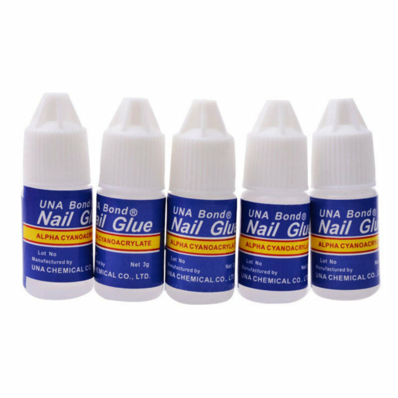 2x 3g Glue Pro For Acrylic DIY beauty Nail Manicure Art Tips Decoration Tool Â·
