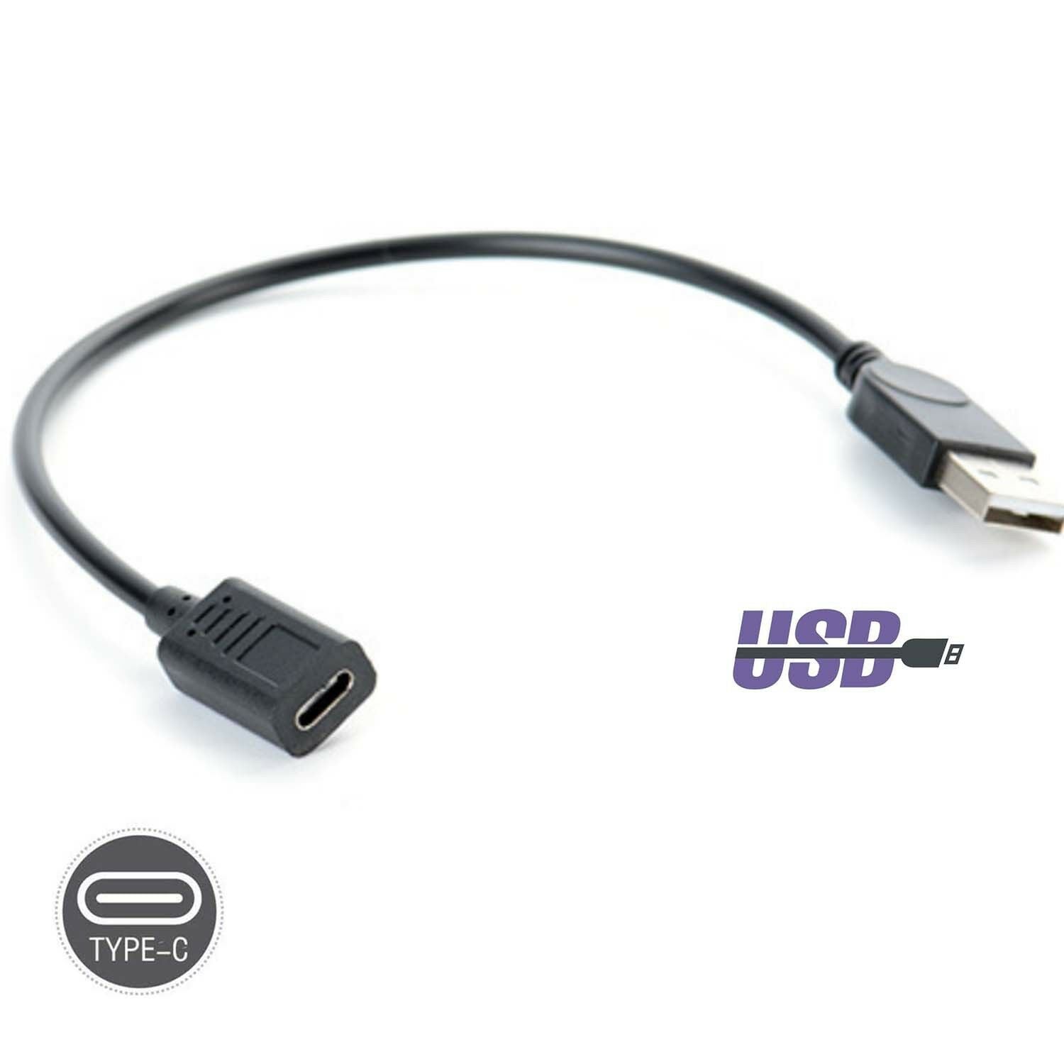 USB-C Female to USB 2.0 Male Port Adapter USB 3.1 Type C to Type-A Convertor gm