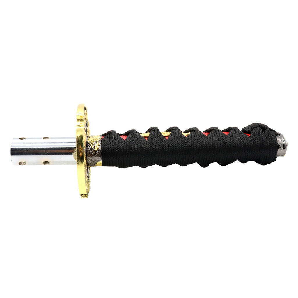 Car Gear Knob Automatic Manual Shifter Lever Head Samurai Sword 150mm Black