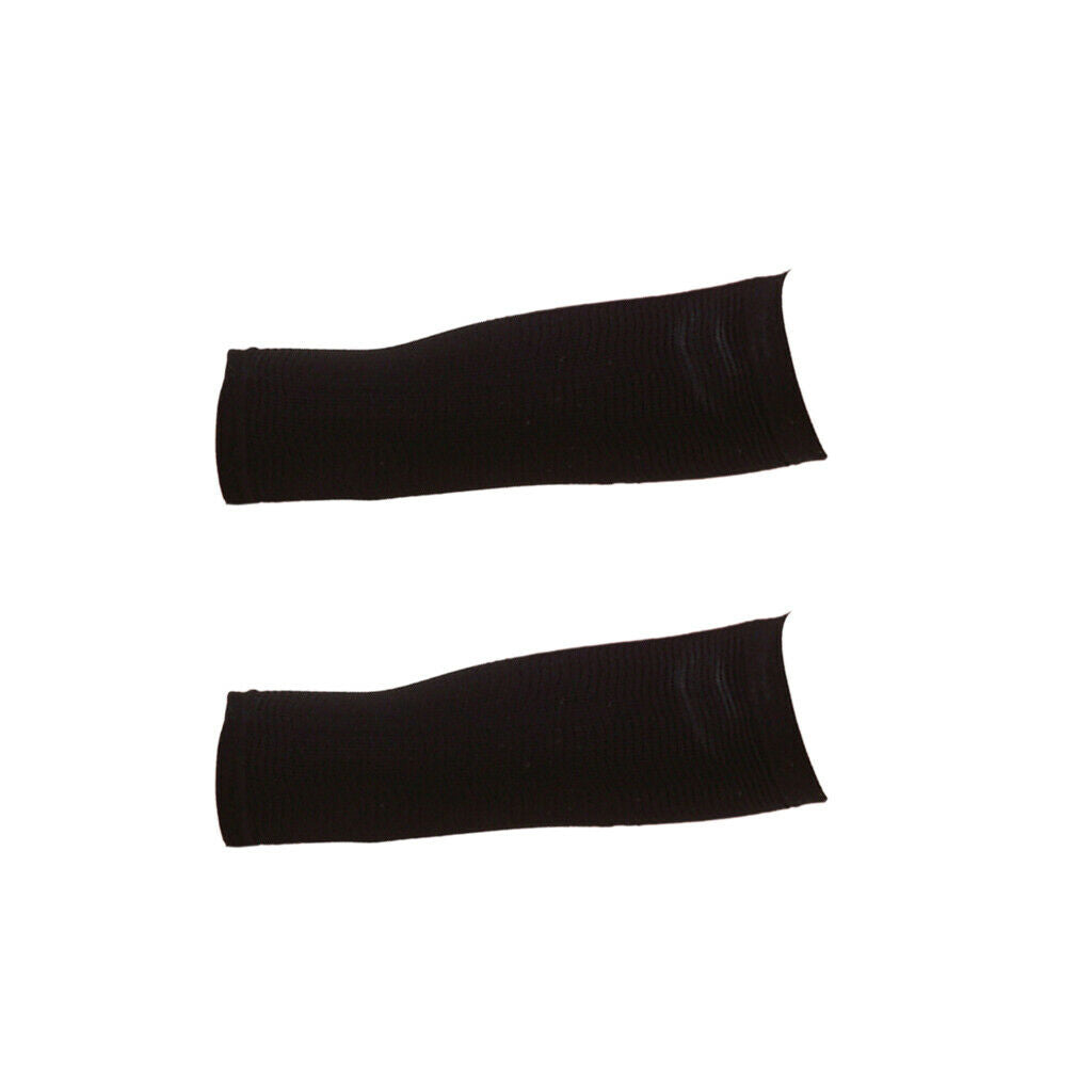 2 Pairs of Women Sauna Upper Arm Shapewear Slimmer Shaper Sleeves Wraps