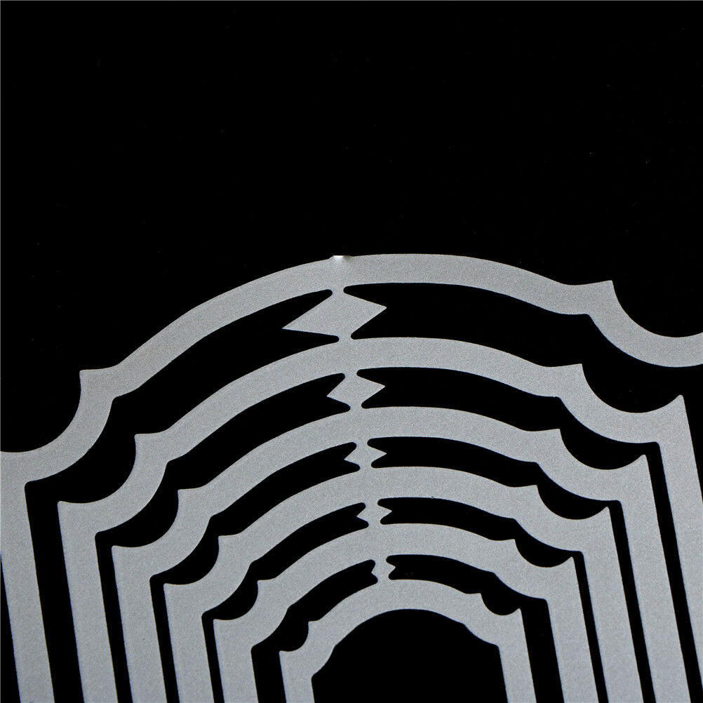 6pcs Square Frame Metal Cutting Die For DIY Scrapbooking Album Paper Card.l8