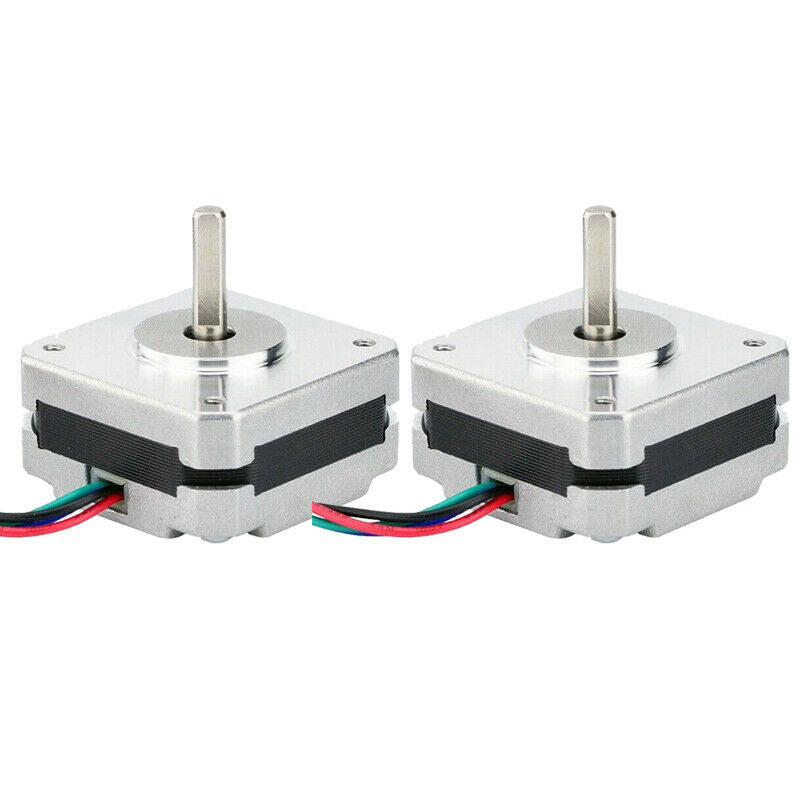 2Pcs 17Hs08-1004S 4-Lead Nema 17 Stepper Motor 20mm 1A 13Ncm(18.4Oz.In) 42 MotF2