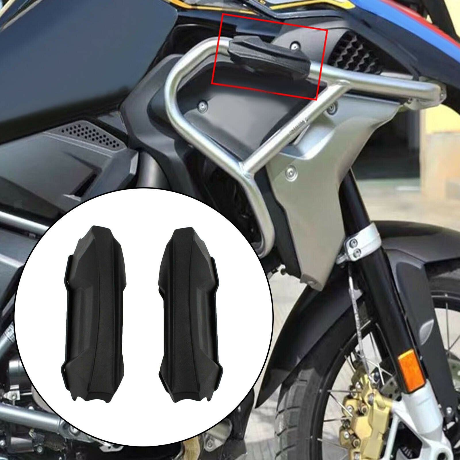 2 Packs Bumper Engine Guard for BMW R1250GS R1200GS F800GS F850GS Series