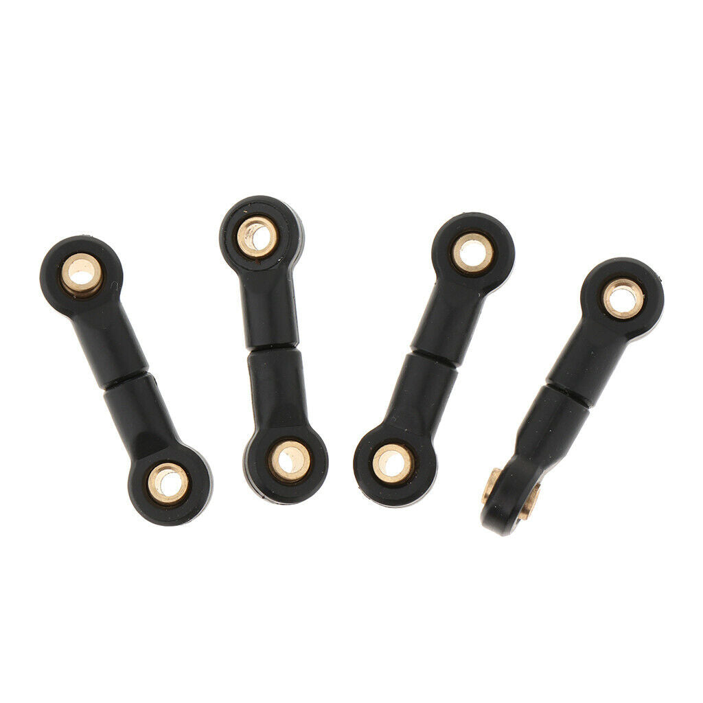 4 Pieces Metal Steering Ball Joint End Rod for HG-801/802 Military Truck Parts