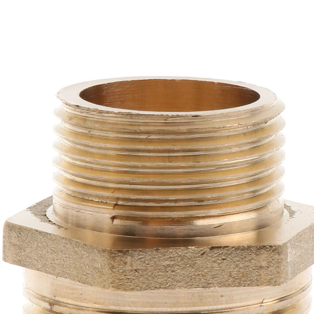 Brass Hexagonal Tube Nipple Male to Female Seamless 32 X 25 Mm