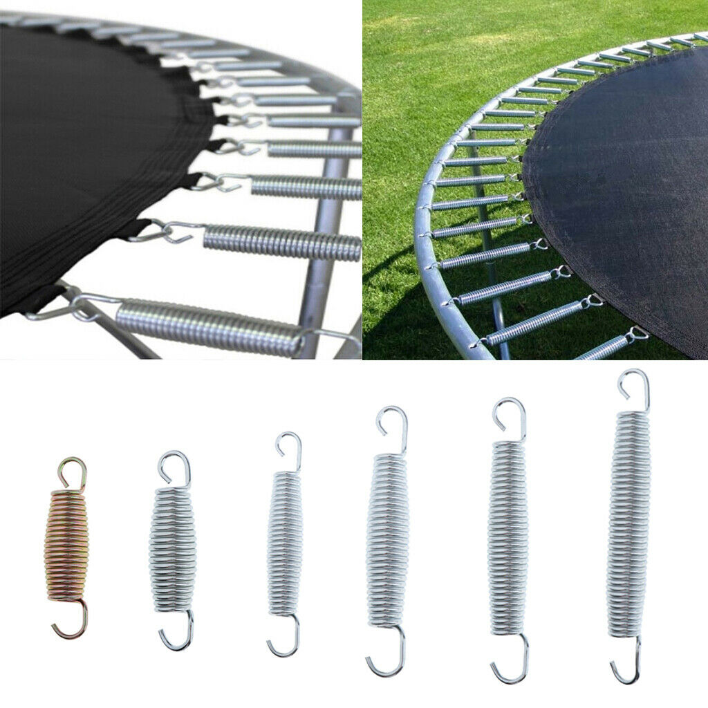Premium Trampoline Springs 2pcs 3.5" Size Thicker Carbon Steel Replacement