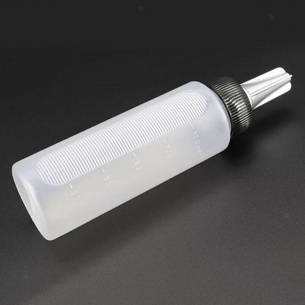 3x 150ml Salon Hair Color Measuring Applicator Bottle Hairdressing Hair Styling