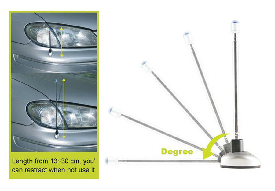 Elasticity Bumper Corner Pole Universal Car Safety Position Pole Car Accessories