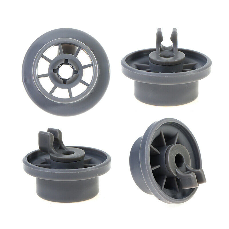 4pcs Dishwasher Lower Rack Basket Dishrack Wheel for Profilo/Bosch/Siemens/NBDA