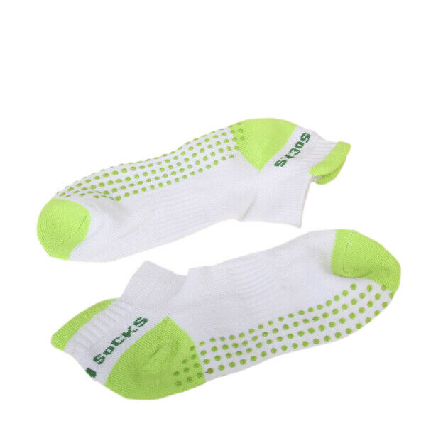 Women Non Slip Massage Granule Yoga Socks - Green