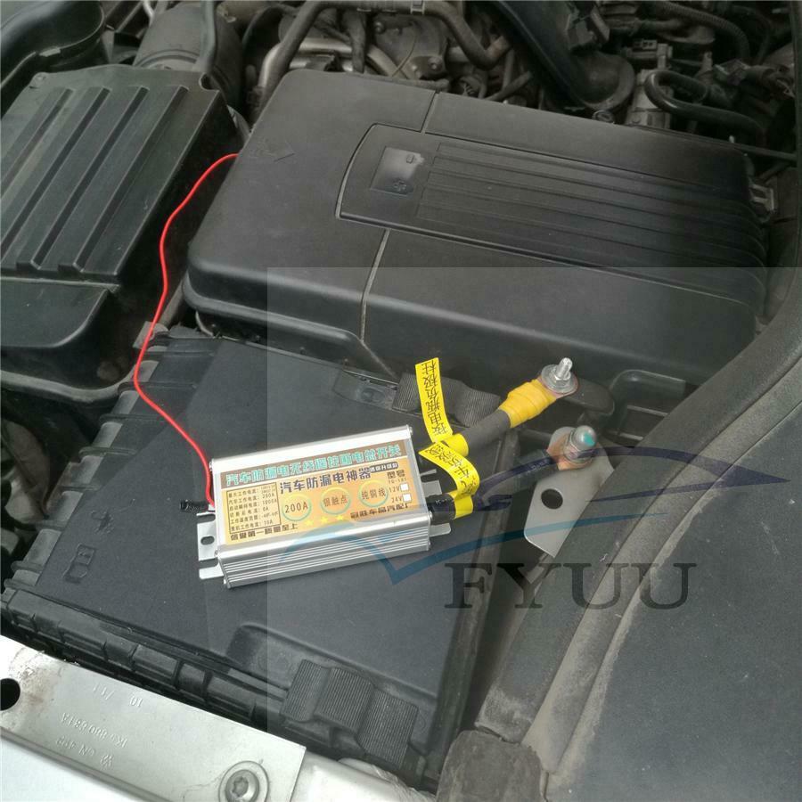 Car RV Marine Boat 12v 200A Battery Isolator Disconnect Rotary Switch Cut On/Off