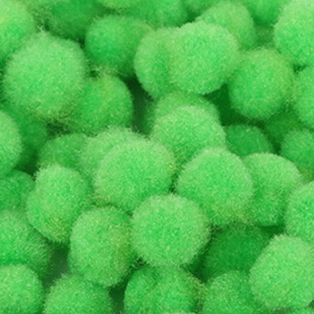 200 Pieces Pom Poms for Kids Mini Kraft Decoration  Small Balls