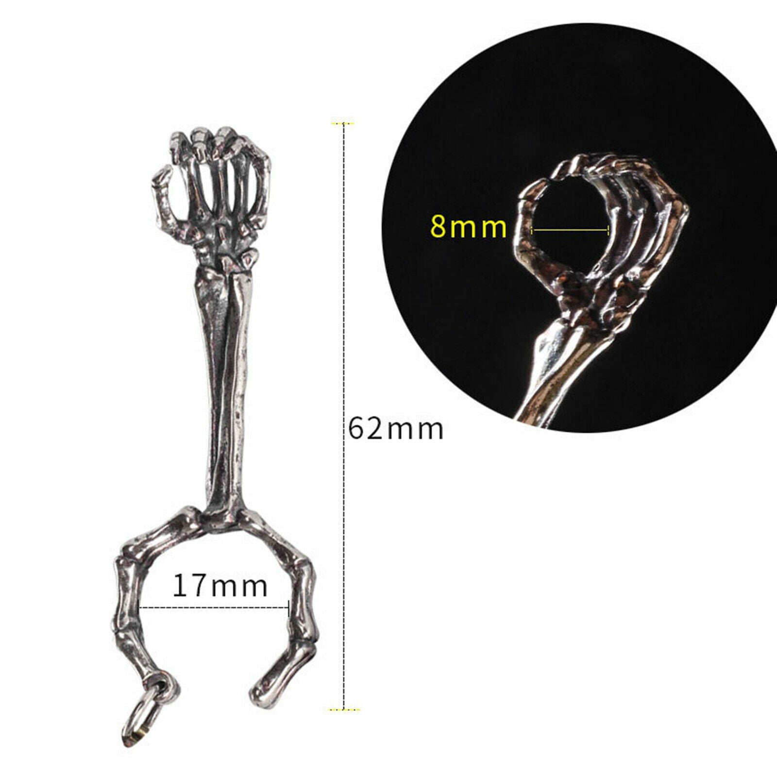 Pure Brass Smoking Holder Ring Cigarette Stand Clip Free Hands Smoking Accessory