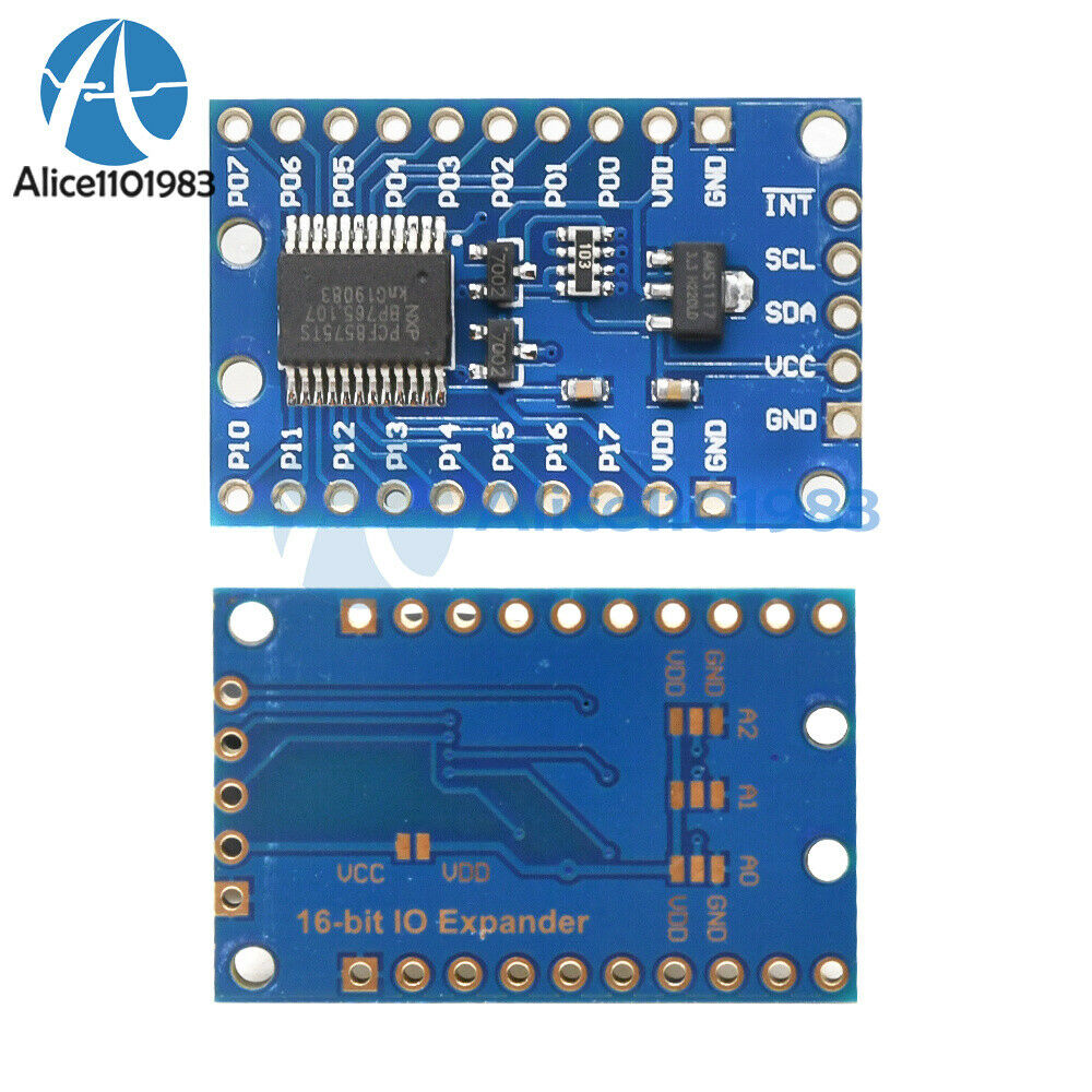 PCF8575TS Expansion Board I2C Communication Control 16 IO Ports For Arduino