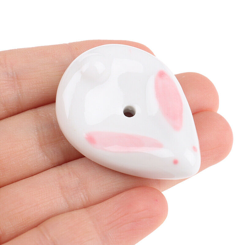 1Pc Ceramic Rabbit Incense Burner Stick Censer Holder Chopstick Rest Tabl.l8