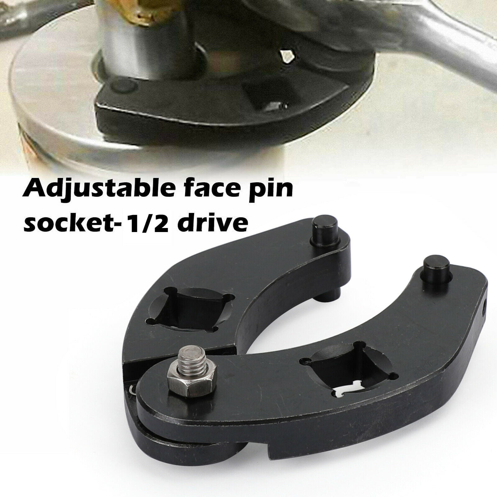 Adjustable Gland Nut Wrench 7463 Small Pin Spanner Tools for Hydraulic Cylinders