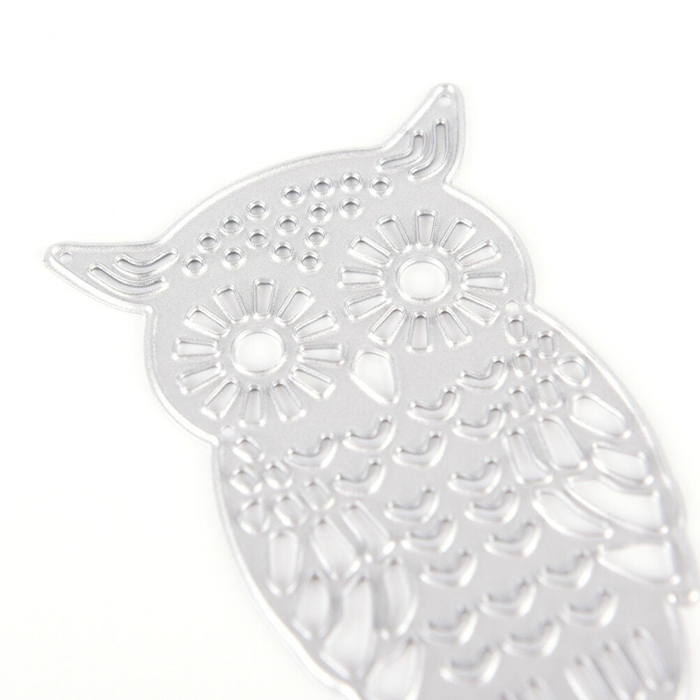 Owl Metal DIY Cutting Dies Stencil Scrapbook Album Paper Card Embossing Cr.l8