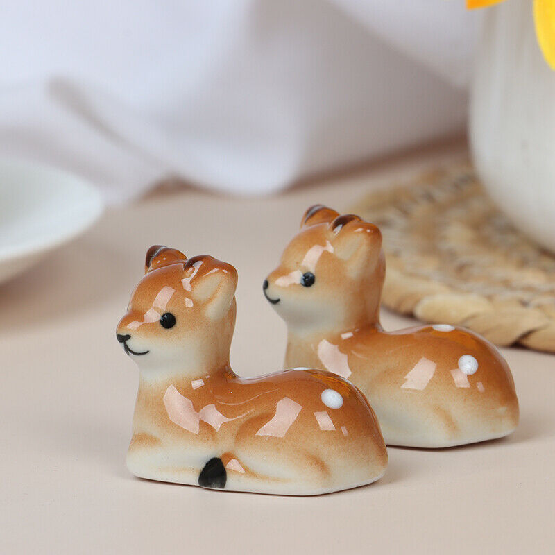 Cute Sika deer Ceramic Chopsticks for Daily Use Chopstick Rack Chopstick Hol Rf