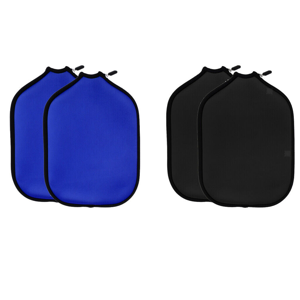 4x Pickleball Paddle Cover Deluxe Case Bag Universal Lightweight Accessories