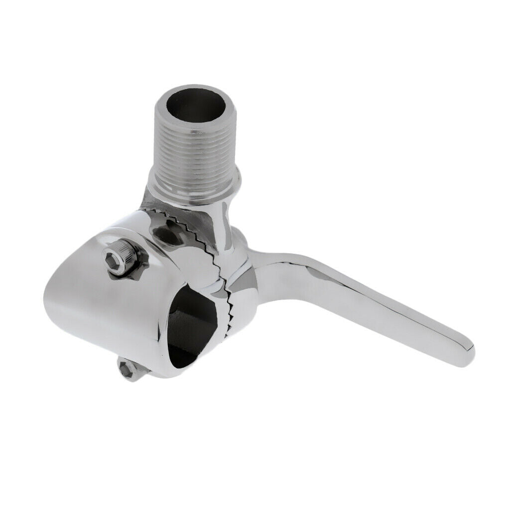 Boats Clamp-on Tube Rail Antenna Base - Marine Grade 316 Stainless Steel