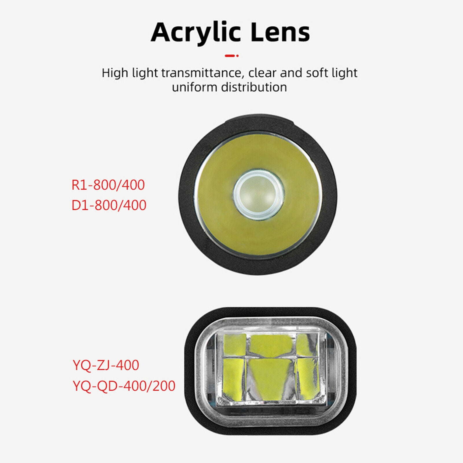 USB LED Bicycle Bike Head Light Headlight Waterproof YQ-QD-200LM
