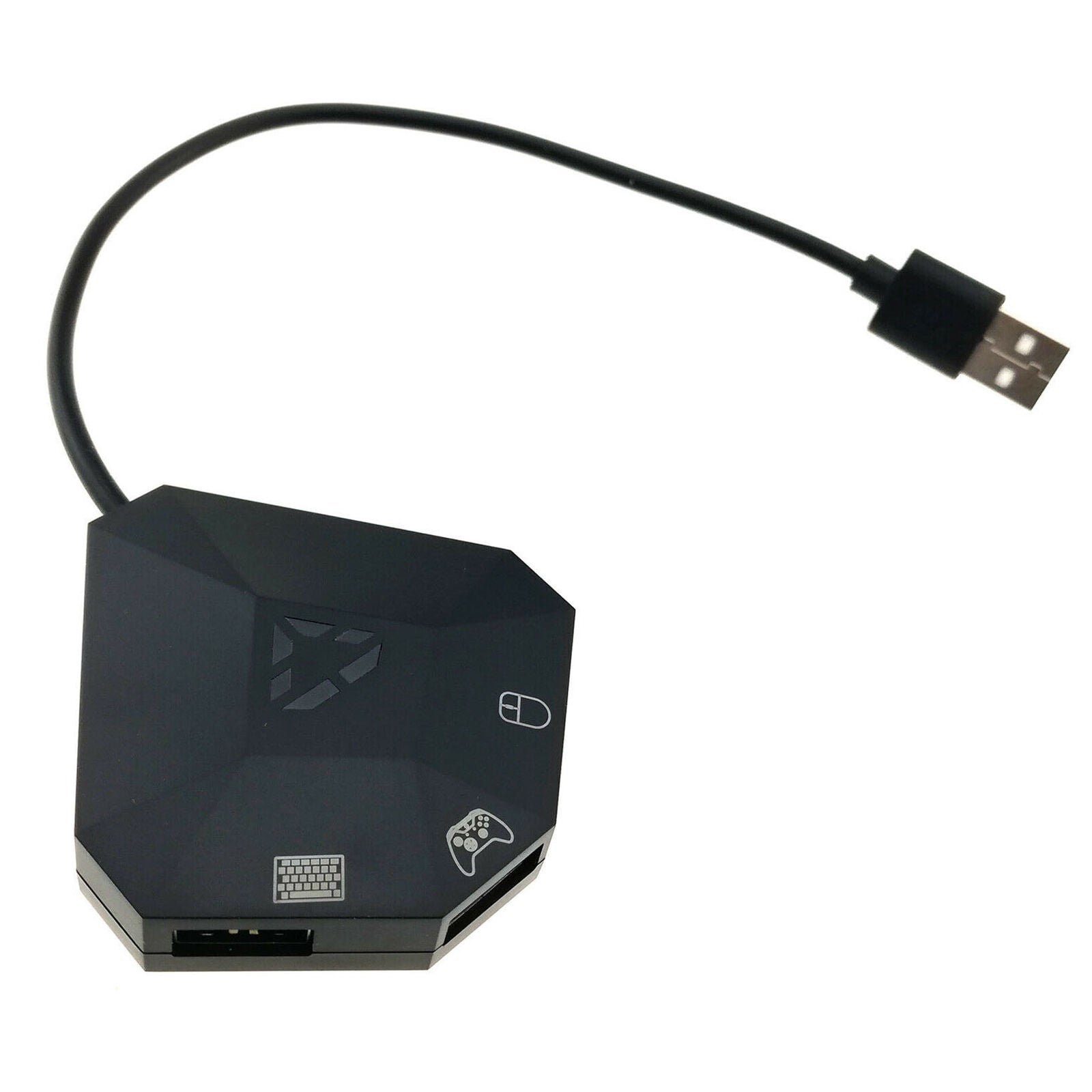 USB Hub Adapter Keyboard Mouse Controller Converter LED for PS4 XBOX Switch New