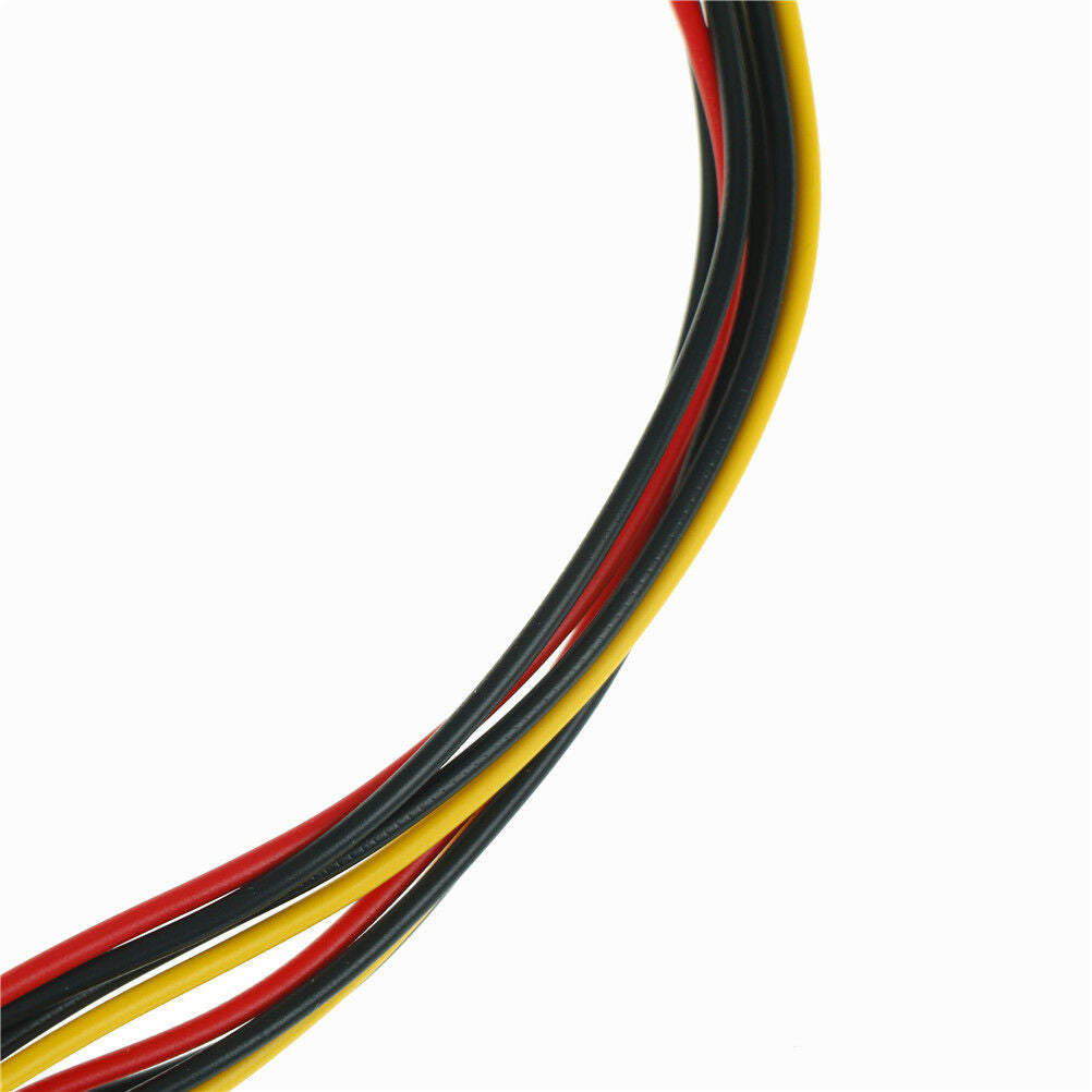 2pcs SBDA Power Cable Splitter 4 pin to Serial 15 pin Y Hard Drive Cable 1.l8