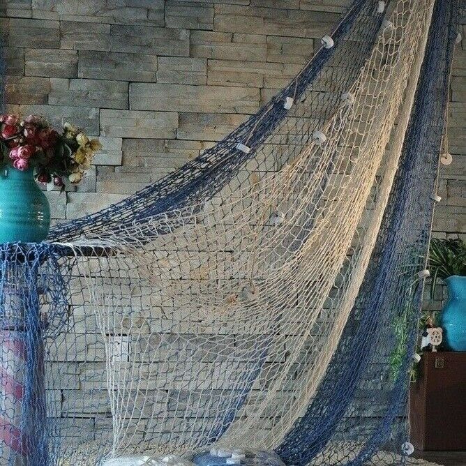 Decorative Fish Netting Fishing Net Decor Ocean Pirate Beach Theme Party Decor s
