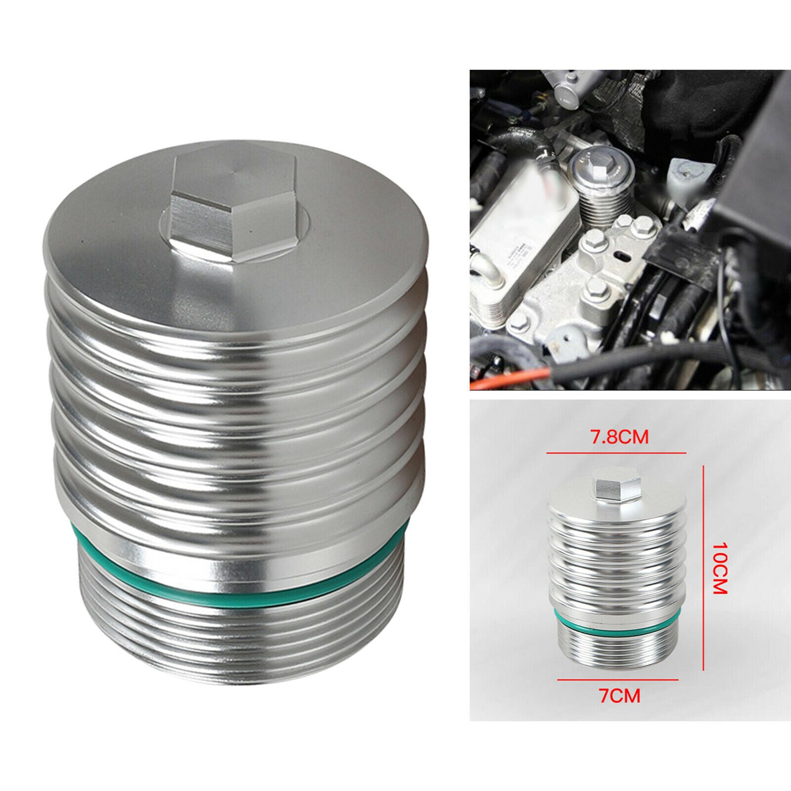 Auto DSG-6 Aluminum Filter Housing for Volkswagen Audi DQ250 Interchange