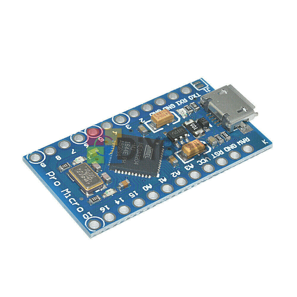 5PCS Pro Micro Leonardo ATmega32U4 5V 16M Replace ATmega328 Pro Mini For Arduino