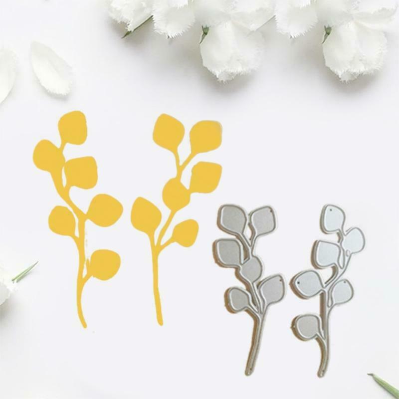 Leaf Metal Cutting Dies Stencil Scrapbooking DIY Album Stamp Paper Card Mold