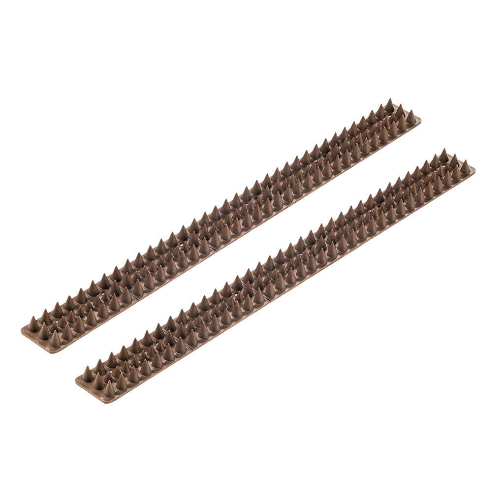 2x Spikes Birds Fence Spikes Security Spikes Keep Off Roosting Cats Dogs